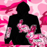 PINK OG DUM CAMO HOODIE