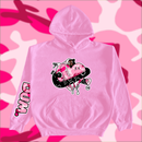 PINK DUMLOVE CAMO HOODIE
