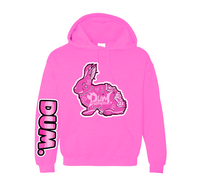 PINK DUM STUDIOS HOODIE