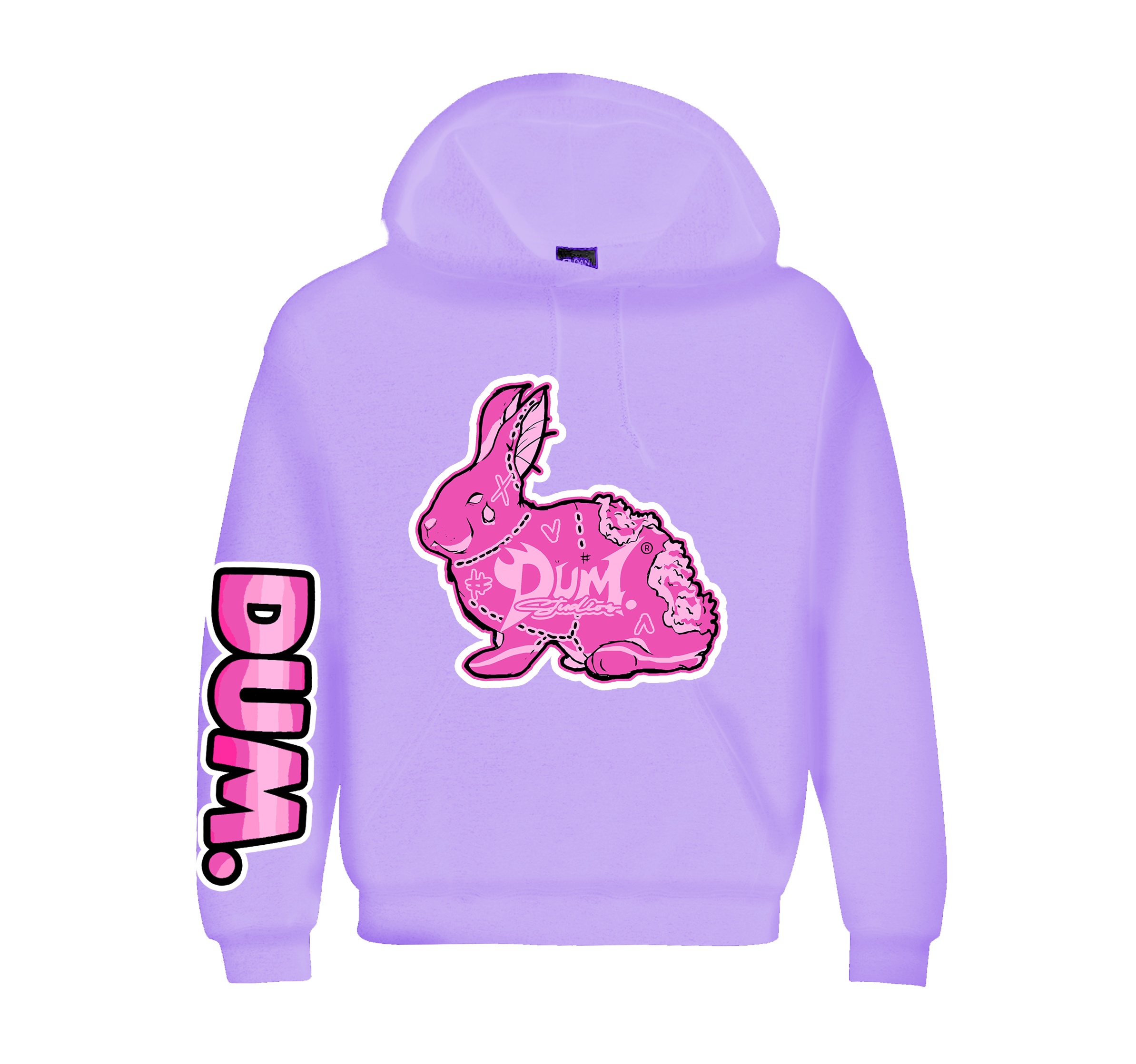 PINK DUM STUDIOS HOODIE