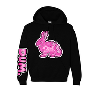 PINK DUM STUDIOS HOODIE