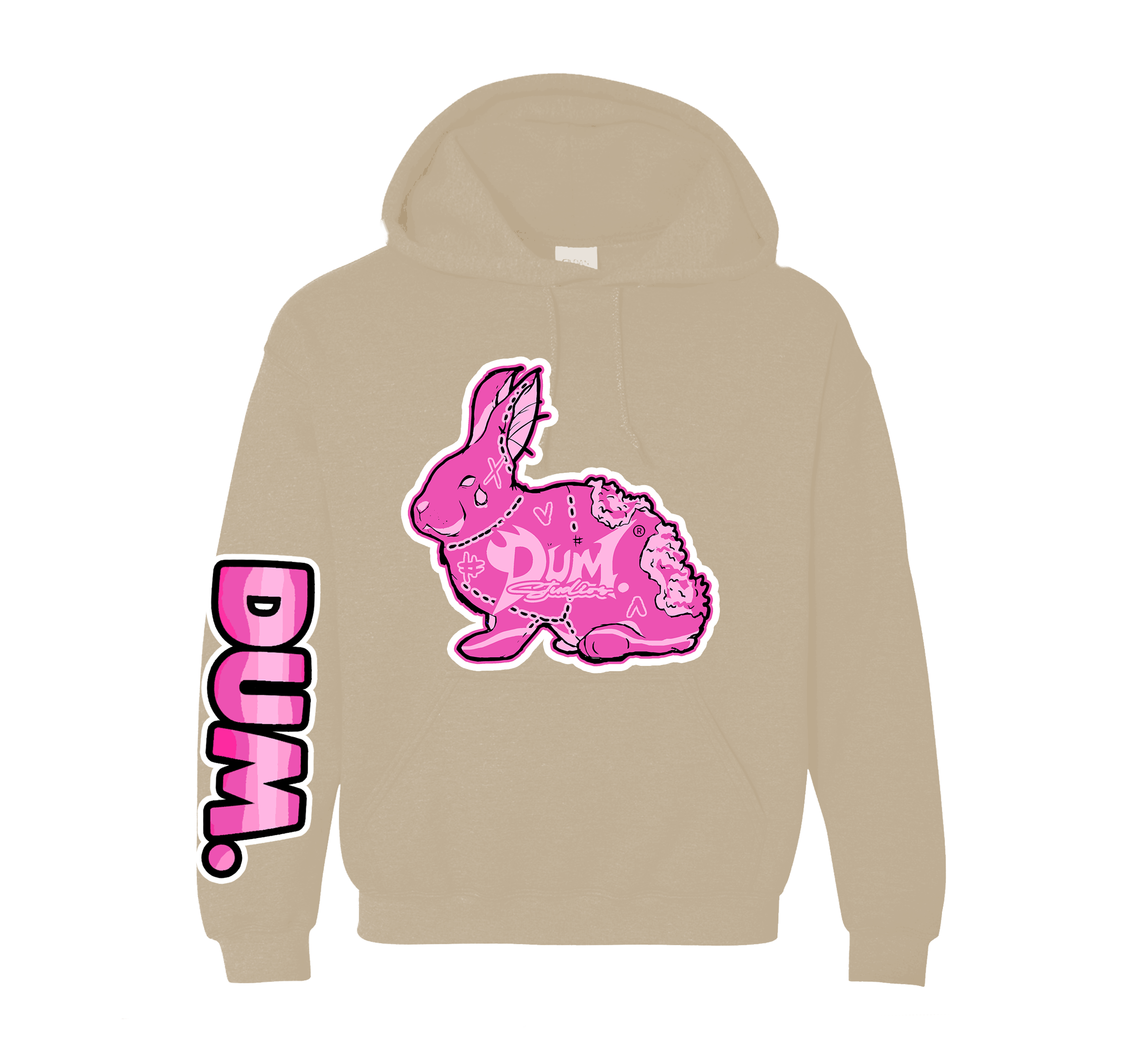 PINK DUM STUDIOS HOODIE