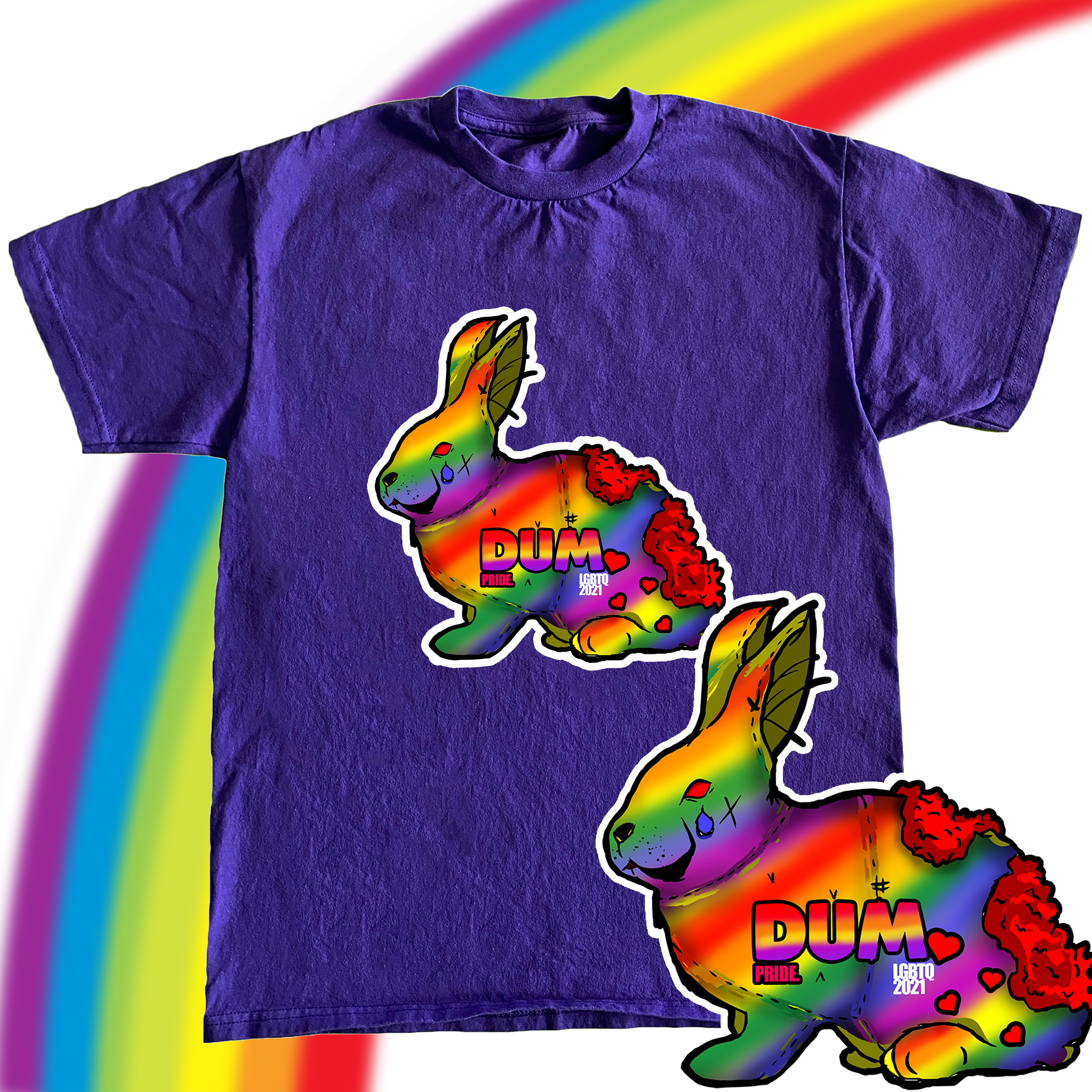 Copy of DUM PRIDE TSHIRT