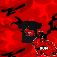 RED OG DUM CAMO YOUTH TSHIRT