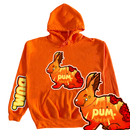 RED GRADIENT DUM HOODIE