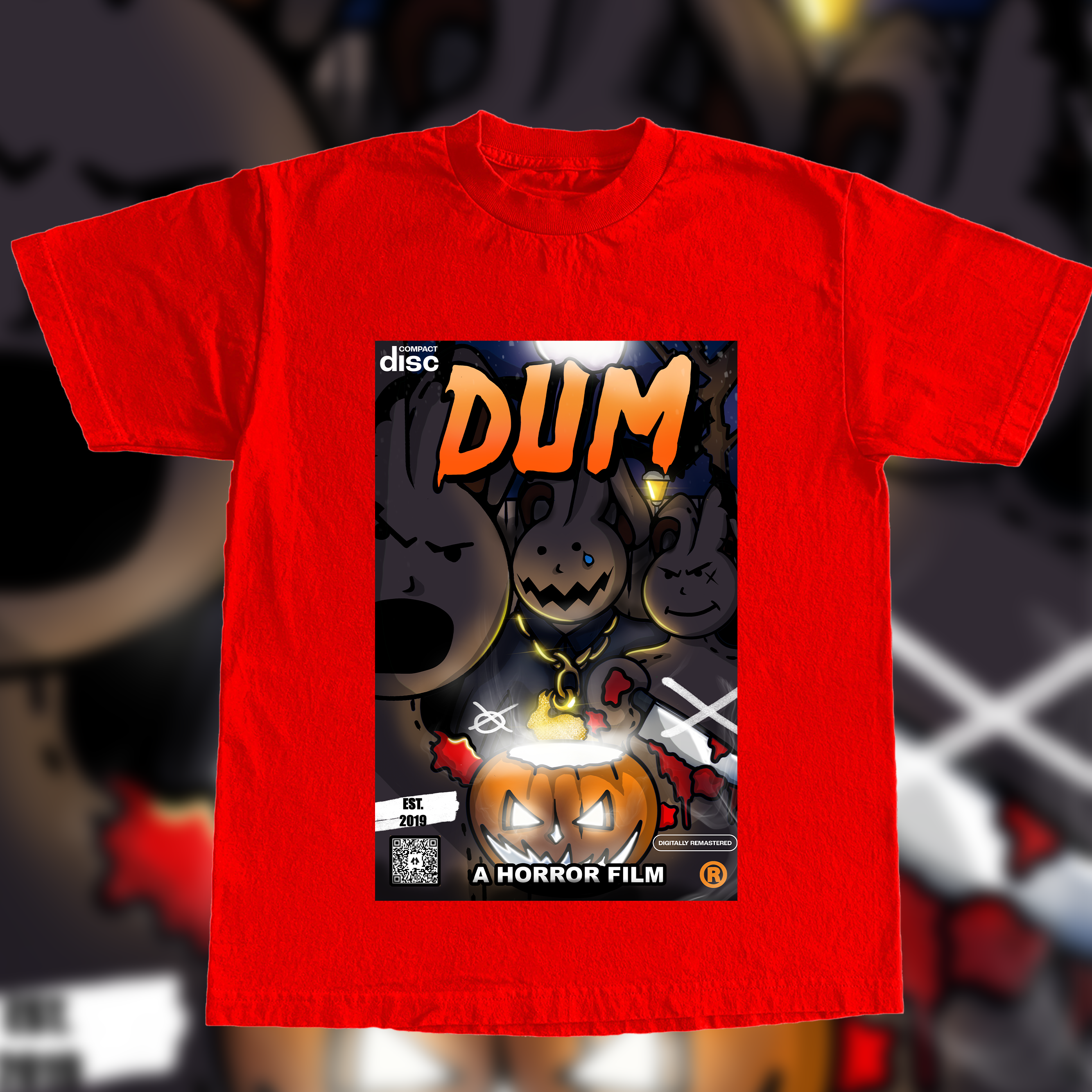 DUM HORROR GRAPHIC TEE