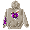 PURPLE CAMO GOAT LOVE HOODIE