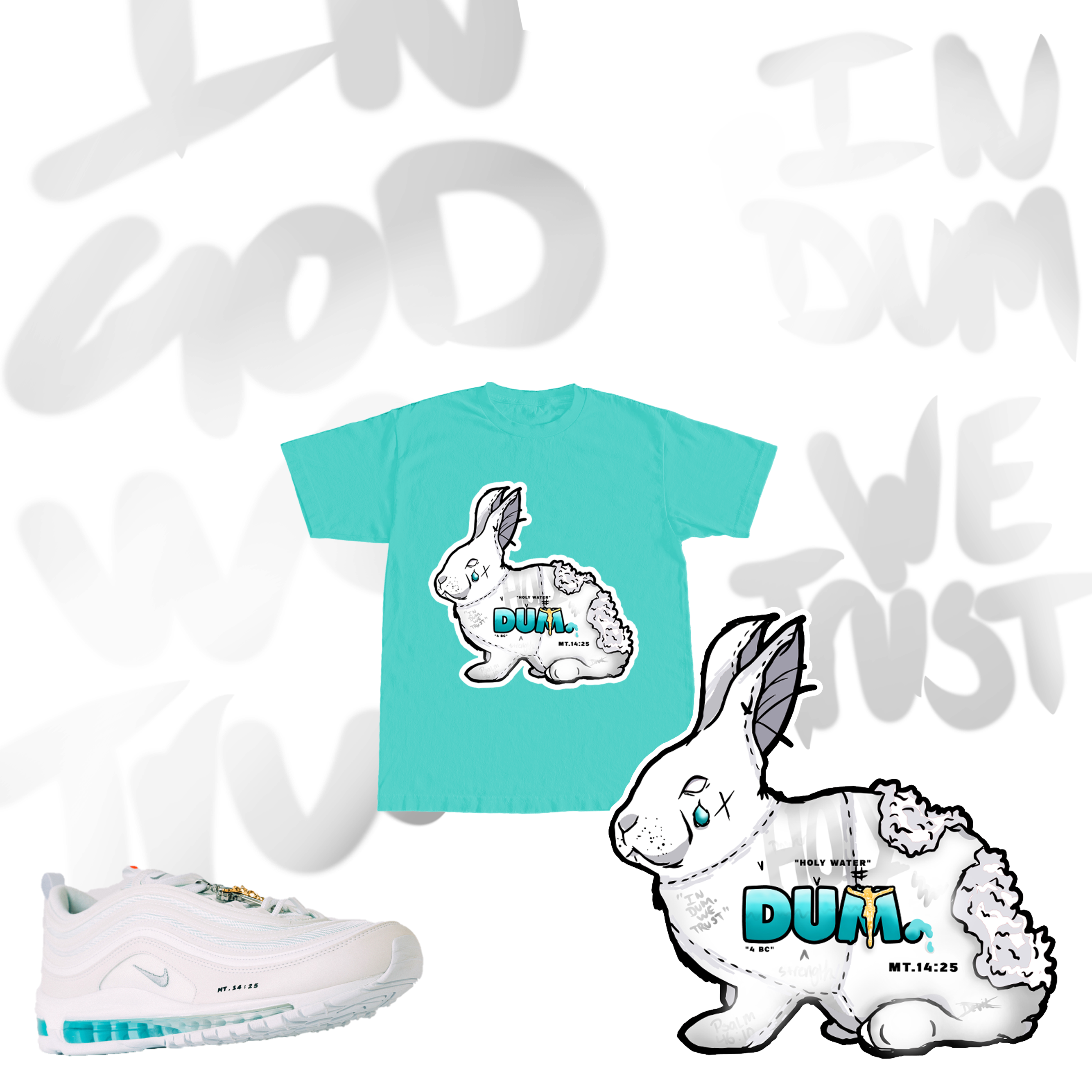 YOUTH DUM X JESUS TSHIRT