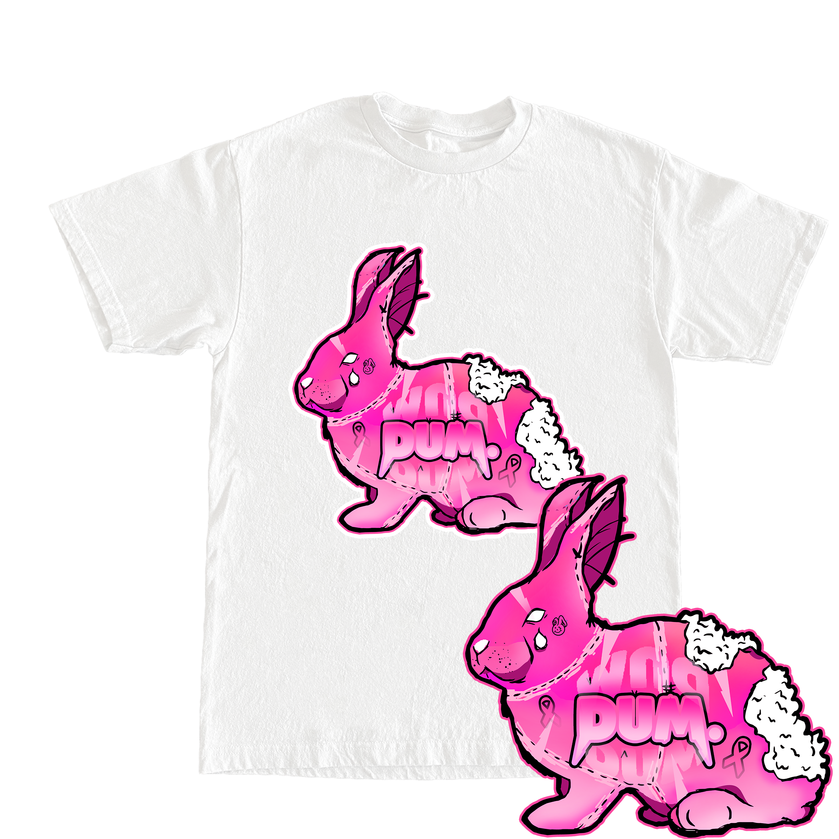 DUM®️ BREAST CANCER AWARENESS TSHIRTS