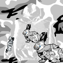 WHITE OG DUM CAMO HOODIE
