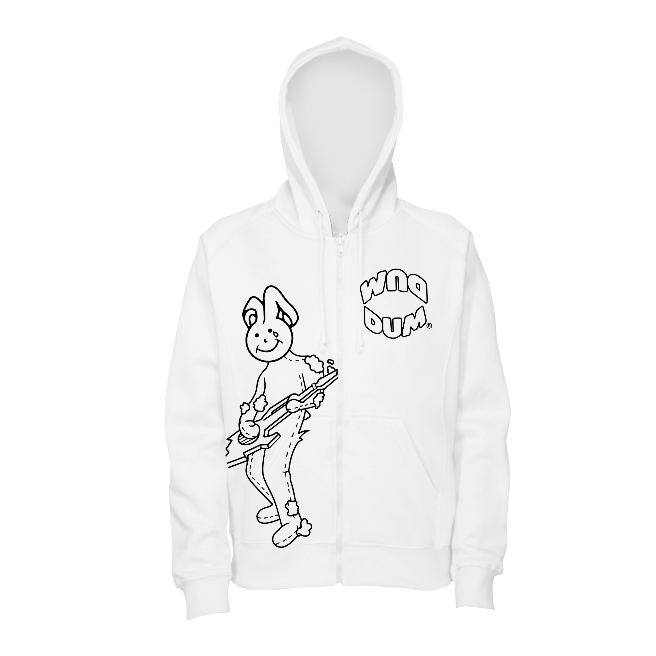 DUM ROCKSTAR ZIPUP HOODIE
