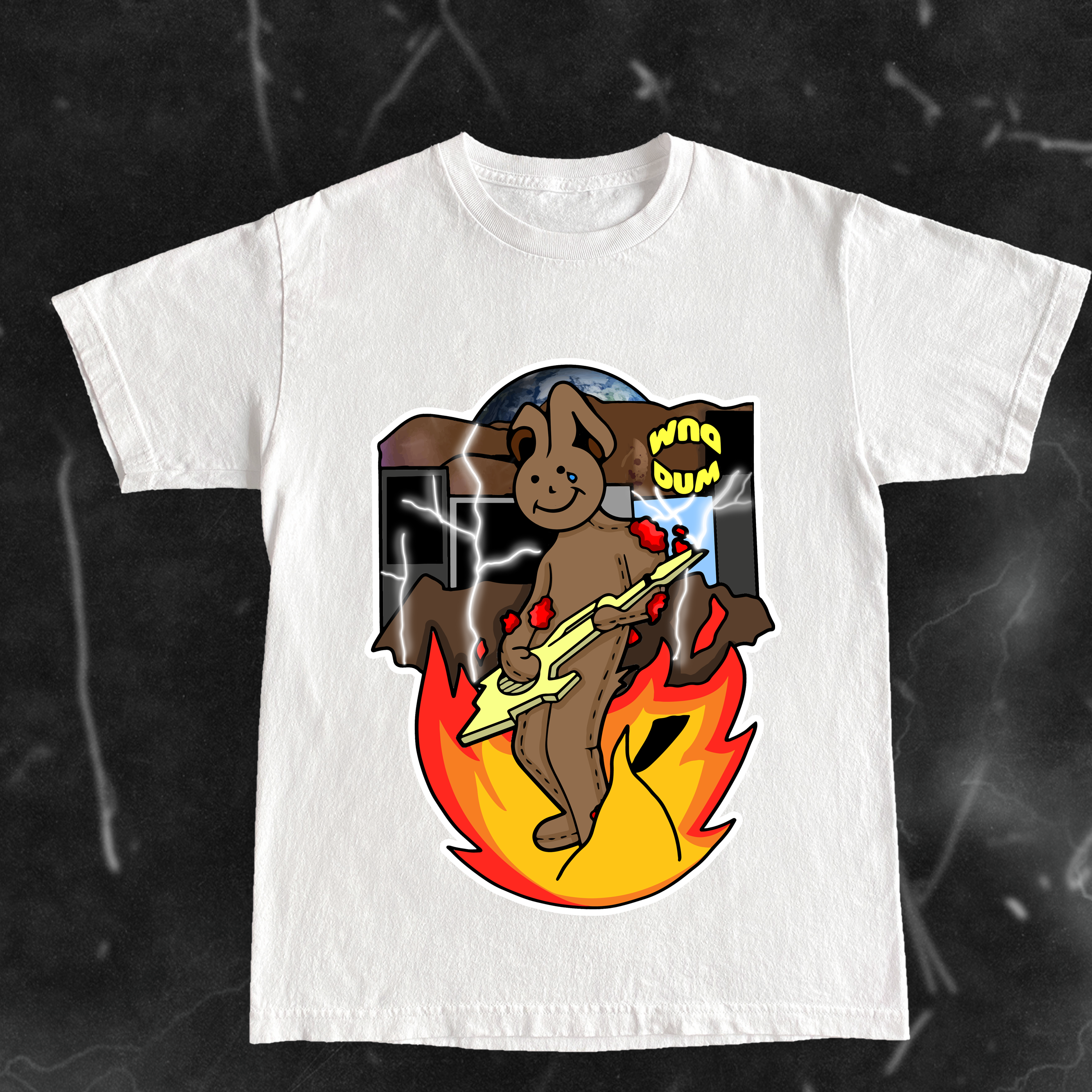 DUM ROCKSTAR®️ GRAPHIC TEE❤️‍🔥