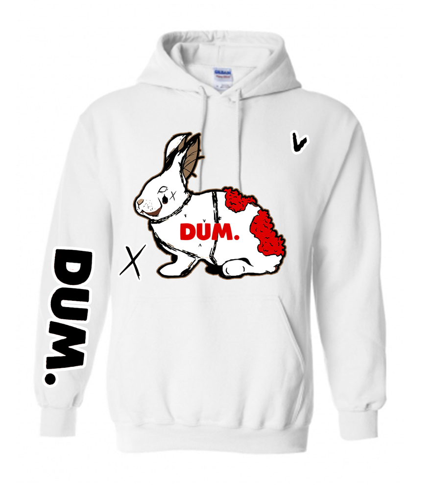 WHITE DUM PULLOVER