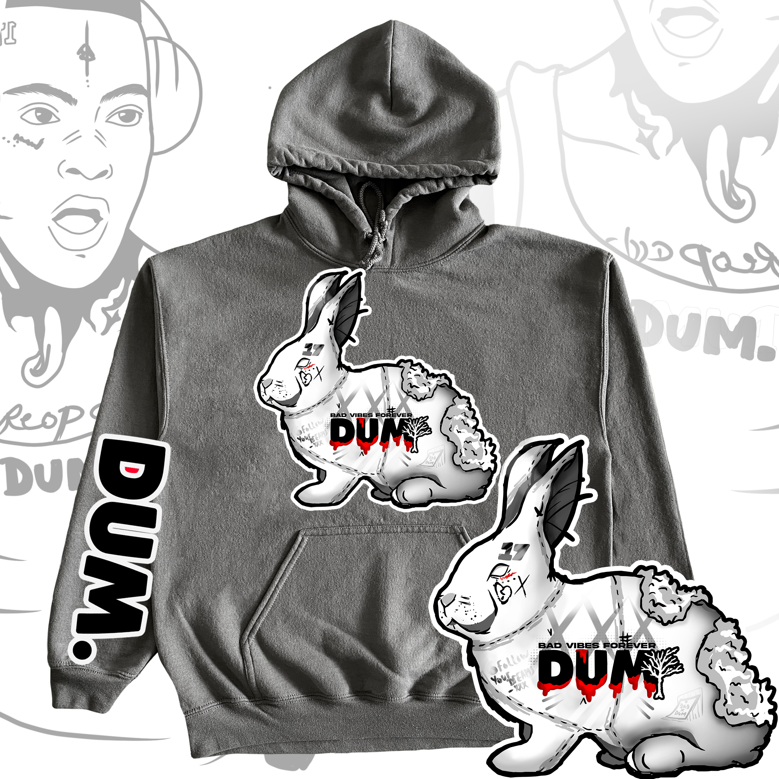 DUM x XXXTENTACION HOODIE