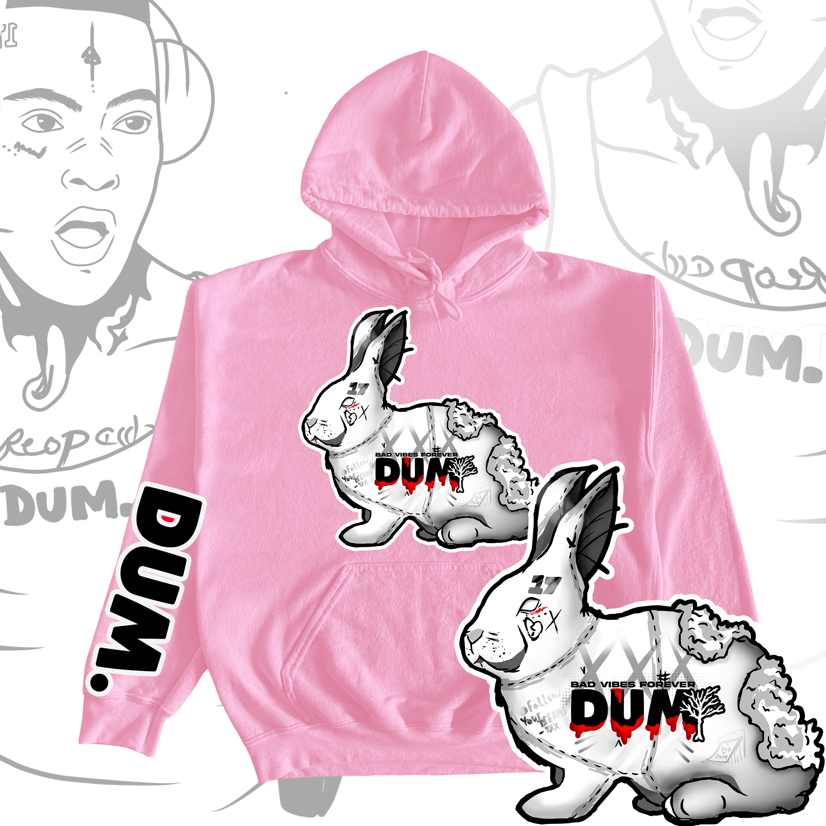DUM x XXXTENTACION HOODIE